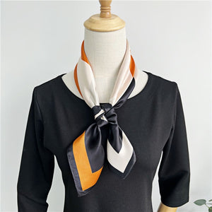 MaraSilk Pure Mulberry Silk Scarf - Square Crepe Satin MS216