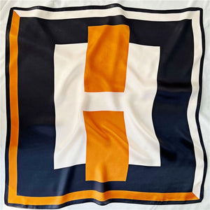 MaraSilk Pure Mulberry Silk Scarf - Square Crepe Satin MS216