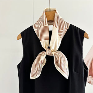 MaraSilk Pure Mulberry Silk Scarf - Square Crepe Satin MS218