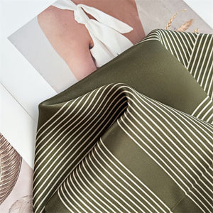 MaraSilk Pure Mulberry Silk Scarf - Square Crepe Satin MS218