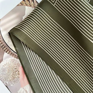 MaraSilk Pure Mulberry Silk Scarf - Square Crepe Satin MS218