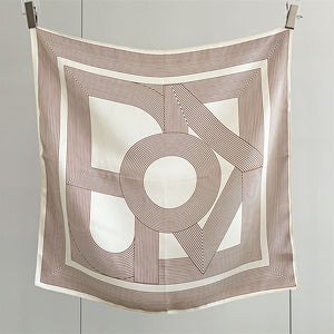 MaraSilk Pure Mulberry Silk Scarf - Square Crepe Satin MS218 25" x 25" MS21802