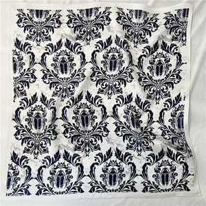 MaraSilk Pure Mulberry Silk Scarf Square Crepe Satin MS22-18