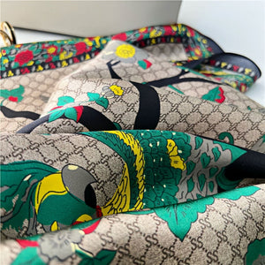 MaraSilk Pure Mulberry Silk Scarf - Square Crepe Satin MS225