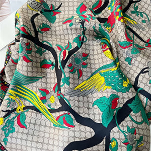 MaraSilk Pure Mulberry Silk Scarf - Square Crepe Satin MS225