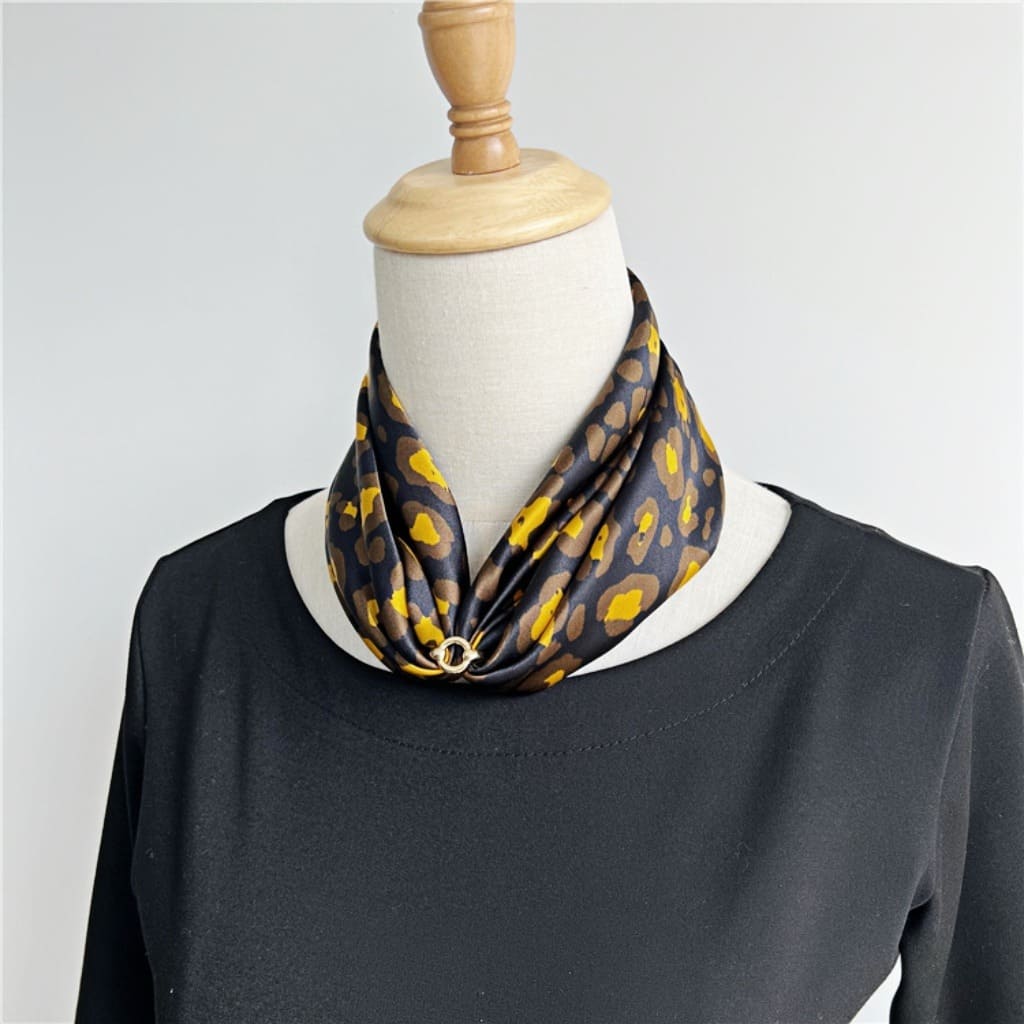 MaraSilk Pure Mulberry Silk Scarf - Square Crepe Satin MS226