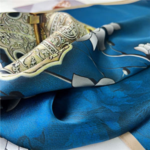 MaraSilk Pure Mulberry Silk Scarf - Square Crepe Satin MS227