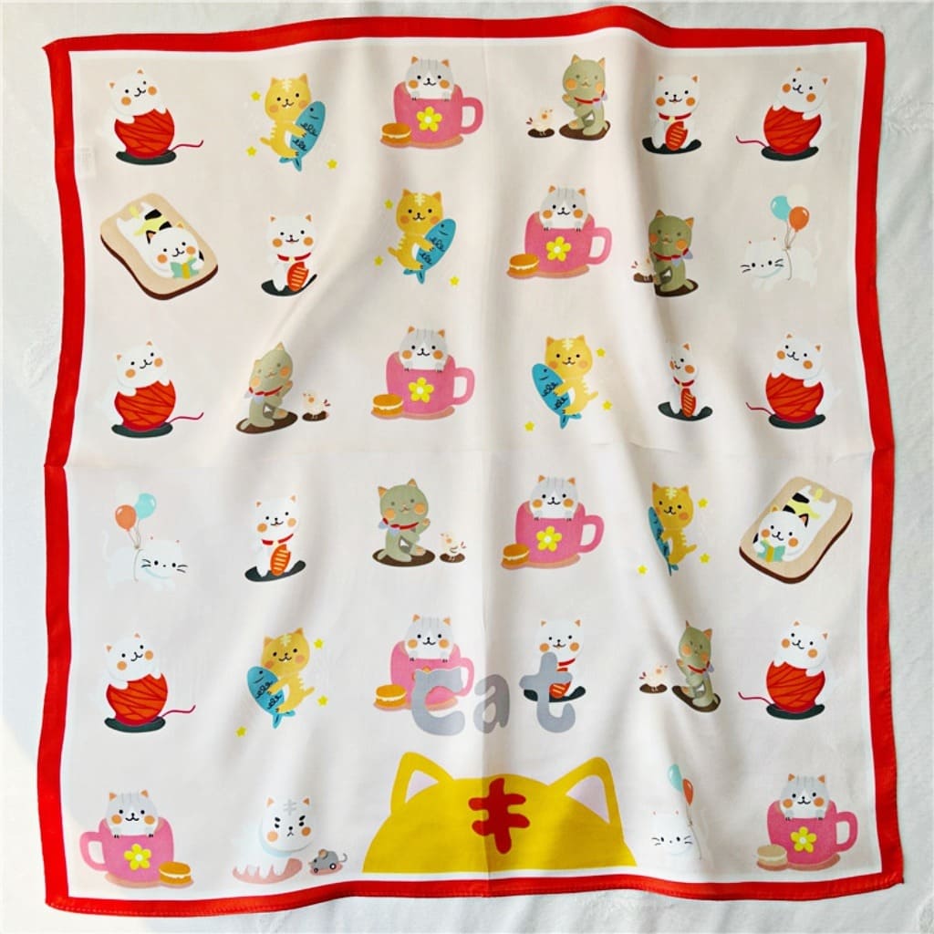 MaraSilk Pure Mulberry Silk Scarf Square Crepe Satin MS25-17