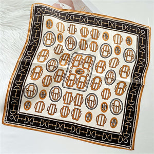 MaraSilk Pure Mulberry Silk Scarf Square Crepe Satin MS28-16