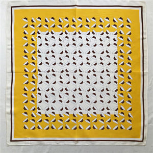 MaraSilk Pure Mulberry Silk Scarf Square Crepe Satin MS31-2