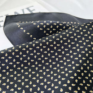 MaraSilk Pure Mulberry Silk Scarf Square Crepe Satin MS32-17