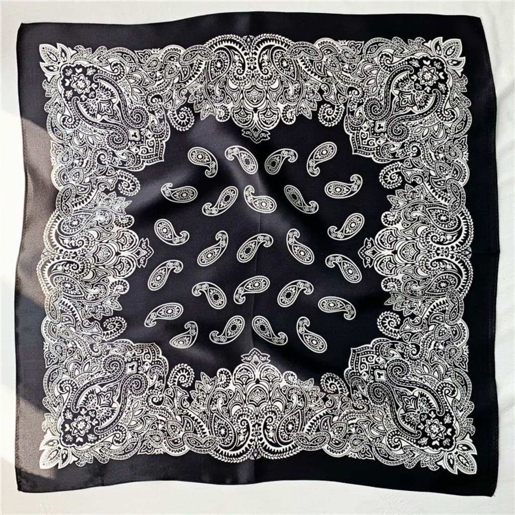 MaraSilk Pure Mulberry Silk Scarf Square Crepe Satin MS37-9