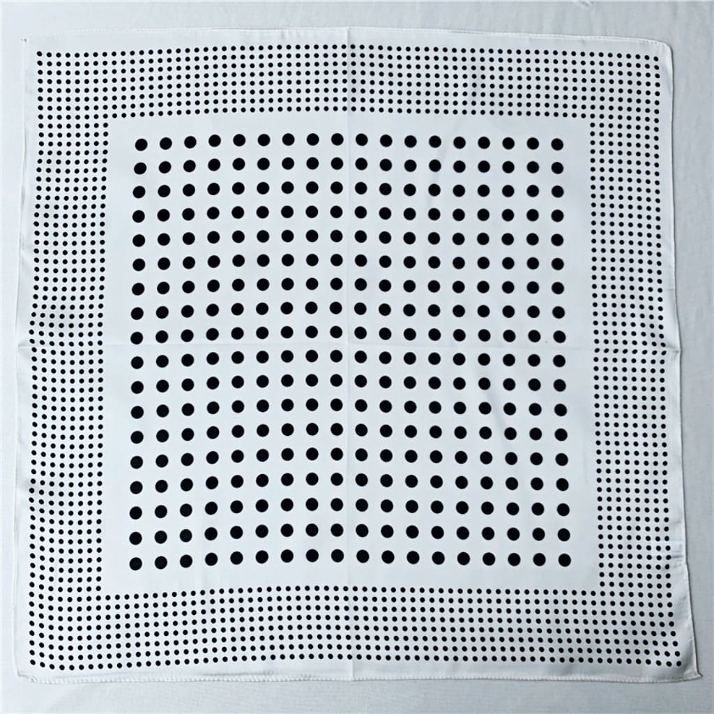 MaraSilk Pure Mulberry Silk Scarf Square Crepe Satin MS38-3