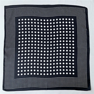 MaraSilk Pure Mulberry Silk Scarf Square Crepe Satin MS38-6