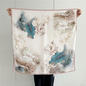 MaraSilk Pure Mulberry Silk Scarf - Square Crepe Satin MS385 34" x 34" MS38501