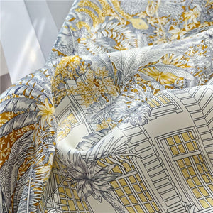 MaraSilk Pure Mulberry Silk Scarf - Square Crepe Satin MS387