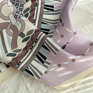 MaraSilk Pure Mulberry Silk Scarf - Square Crepe Satin MS388