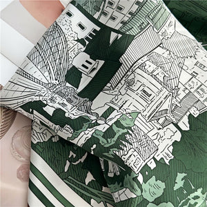 MaraSilk Pure Mulberry Silk Scarf - Square Crepe Satin MS390