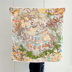 MaraSilk Pure Mulberry Silk Scarf - Square Crepe Satin MS393 34" x 34" MS39301