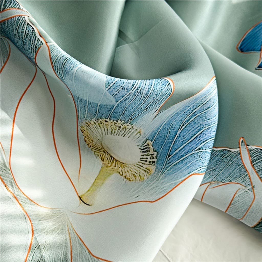 MaraSilk Pure Mulberry Silk Scarf - Square Crepe Satin MS401