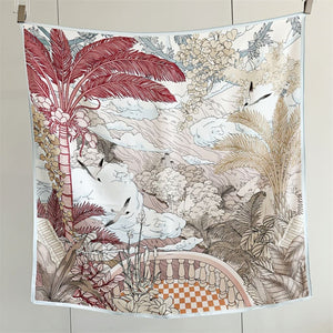 MaraSilk Pure Mulberry Silk Scarf - Square Crepe Satin MS403 34" x 34" MS40302