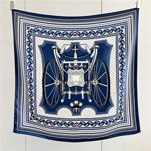 MaraSilk Pure Mulberry Silk Scarf - Square Crepe Satin MS404 34" x 34" MS40402