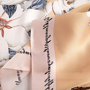 MaraSilk Pure Mulberry Silk Scarf - Square Crepe Satin MS407