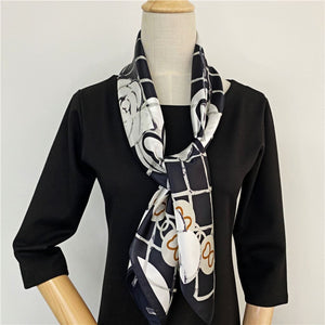 MaraSilk Pure Mulberry Silk Scarf - Square Crepe Satin MS412 34" x 34" MS41201