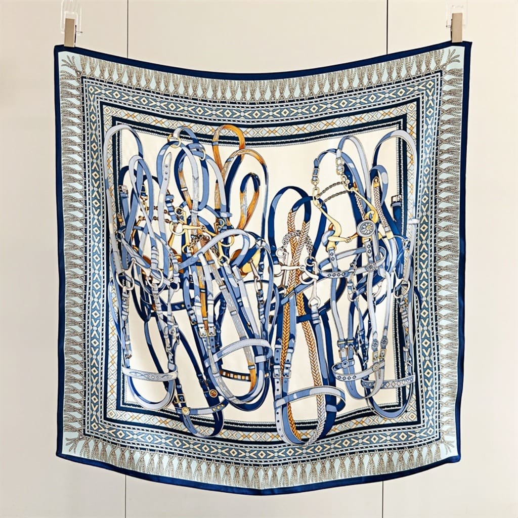 MaraSilk Pure Mulberry Silk Scarf - Square Crepe Satin MS416 34" x 34" MS41601