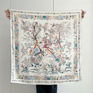 MaraSilk Pure Mulberry Silk Scarf - Square Crepe Satin MS419 34" x 34" MS41901