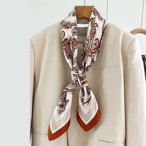 MaraSilk Pure Mulberry Silk Scarf - Square Crepe Satin MS420 34" x 34" MS42001