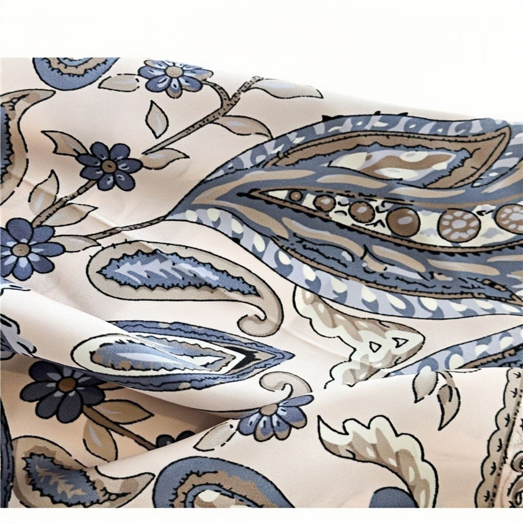 MaraSilk Pure Mulberry Silk Scarf - Square Crepe Satin MS422