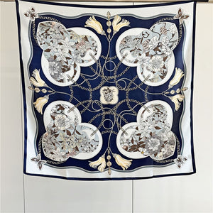 MaraSilk Pure Mulberry Silk Scarf - Square Crepe Satin MS423 34" x 34" MS42301