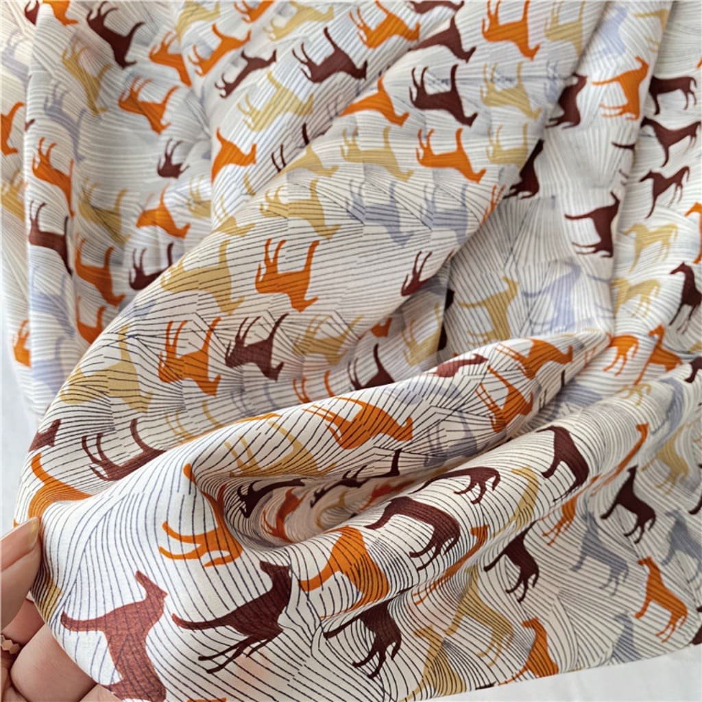 MaraSilk Pure Mulberry Silk Scarf - Square Crepe Satin MS429