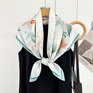 MaraSilk Pure Mulberry Silk Scarf - Square Crepe Satin MS436 34" x 34" MS43601