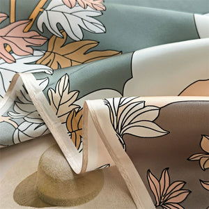 MaraSilk Pure Mulberry Silk Scarf - Square Crepe Satin MS445