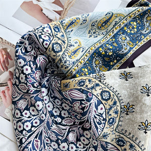 MaraSilk Pure Mulberry Silk Scarf - Square Crepe Satin MS446