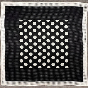 MaraSilk Pure Mulberry Silk Scarf - Square Crepe Satin MS448 34" x 34" MS44801