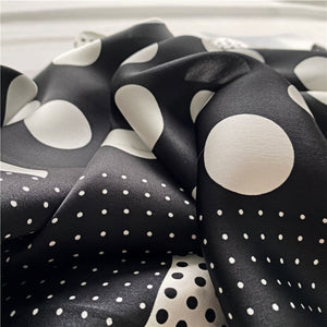 MaraSilk Pure Mulberry Silk Scarf - Square Crepe Satin MS448