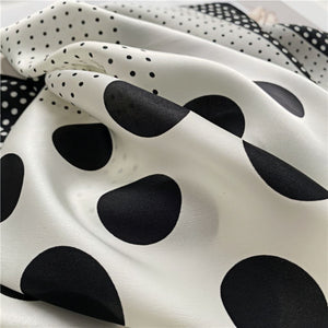 MaraSilk Pure Mulberry Silk Scarf - Square Crepe Satin MS448