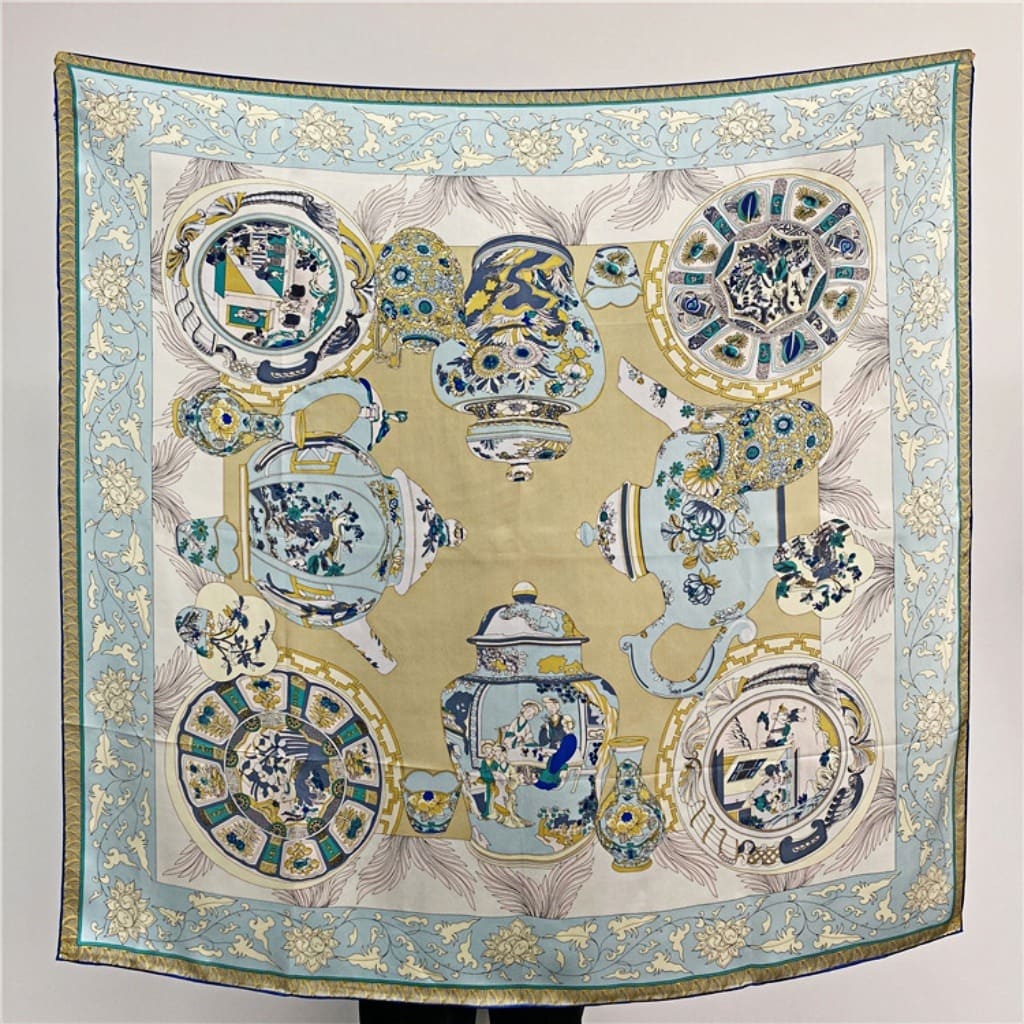 MaraSilk Pure Mulberry Silk Scarf - Square Crepe Satin MS449 41" x 41" MS44901