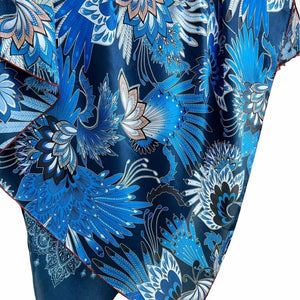 MaraSilk Pure Mulberry Silk Scarf - Square Crepe Satin MS450