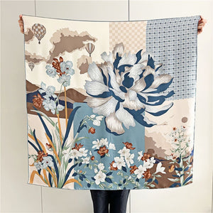 MaraSilk Pure Mulberry Silk Scarf - Square Crepe Satin MS451 41" x 41" MS45102