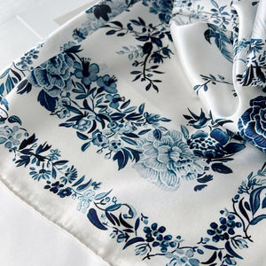 MaraSilk Pure Mulberry Silk Scarf - Square Crepe Satin MS460