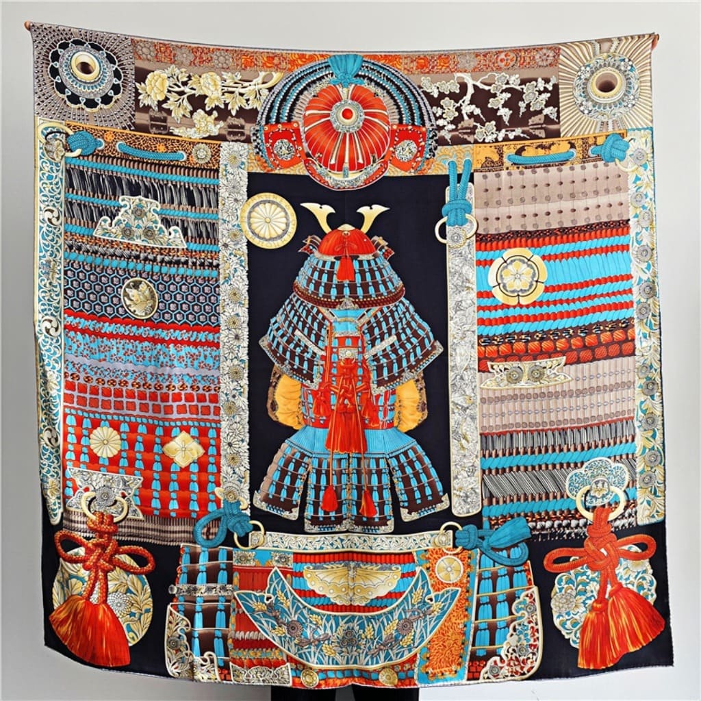 MaraSilk Pure Mulberry Silk Scarf - Square Crepe Satin MS469 41" x 41" MS46901