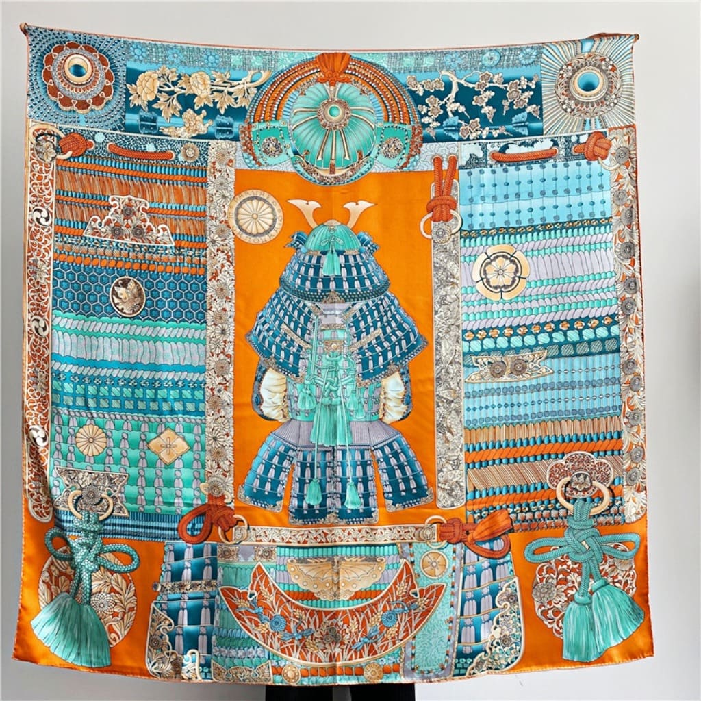 MaraSilk Pure Mulberry Silk Scarf - Square Crepe Satin MS469 41" x 41" MS46902