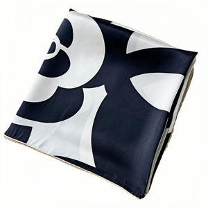 MaraSilk Pure Mulberry Silk Scarf - Square Crepe Satin MS477