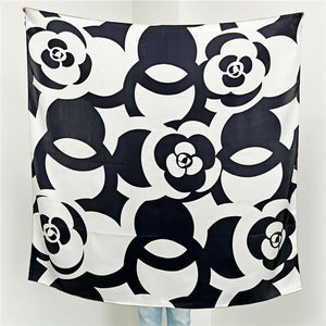 MaraSilk Pure Mulberry Silk Scarf - Square Crepe Satin MS477