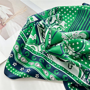 MaraSilk Pure Mulberry Silk Scarf Square Crepe Satin MS53-81