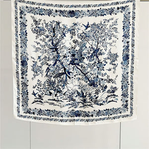 MaraSilk Pure Mulberry Silk Scarf Square Crepe Satin MS55-25